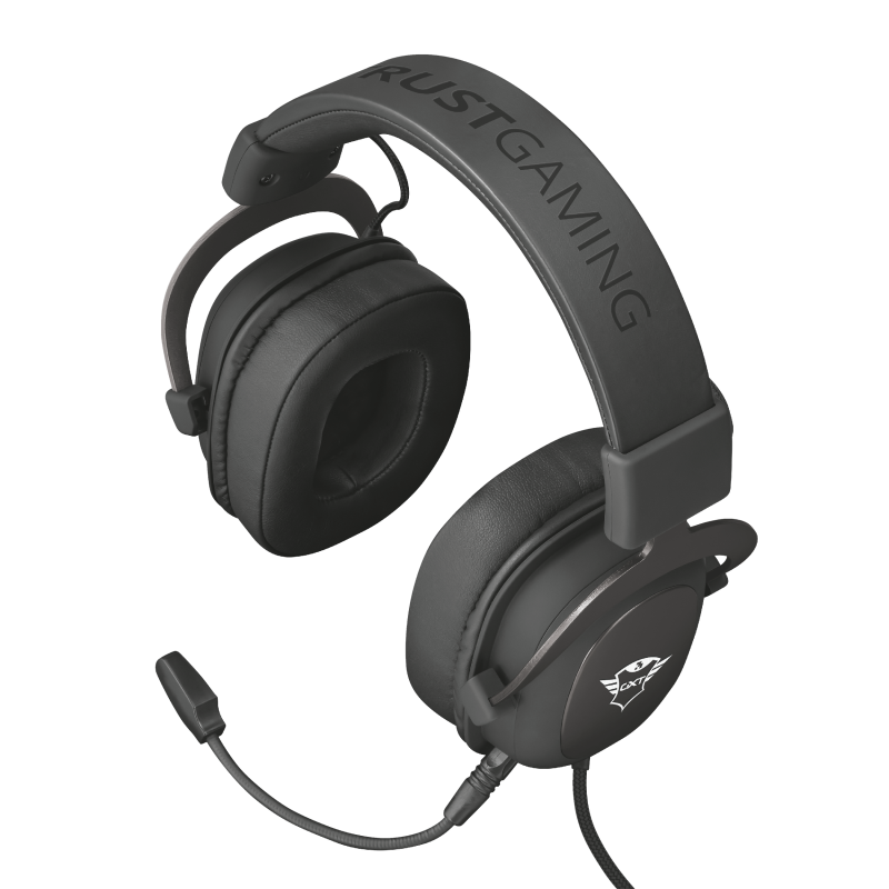 Audifonos Gamer Trust Zamak Gxt 414 Multiplataformas 53mm