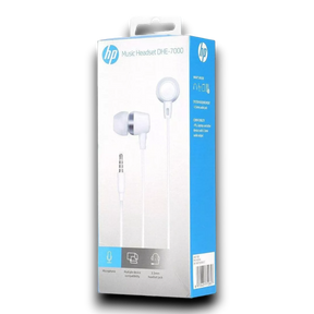 Audífonos In Ear HP Con Manos Libres Blancos DHE-7000