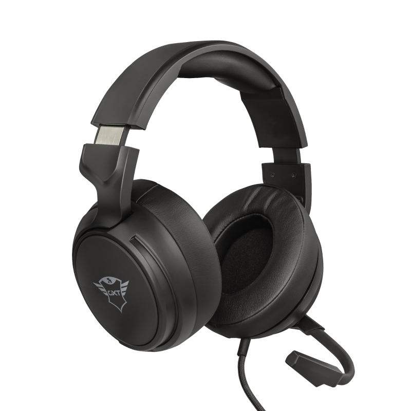 Audifonos Gamer Trust  Pylo Gxt 433K Black Multiplataformas