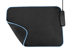 Mouse Pad Gamer Trust Glide L Rgb con Hub Usb 4 Puertos