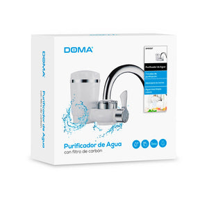 Kit Purificador de Agua con Filtro de Carbon y Ceramica Doma DM0027