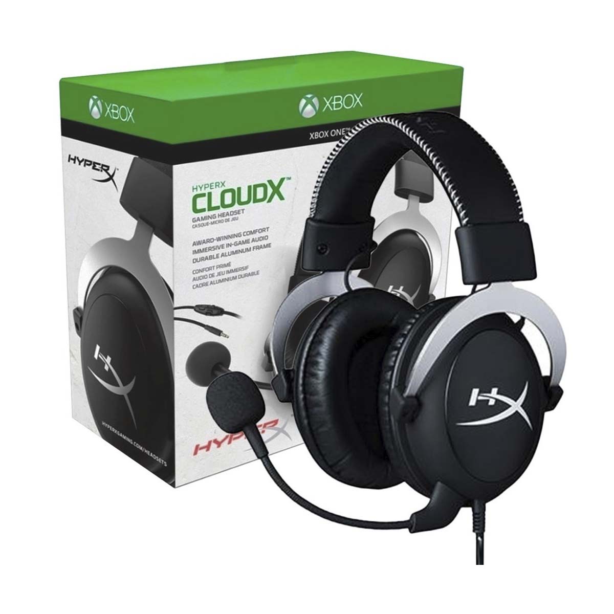Audifonos Gamer Hyperx Cloudx Xbox One Hx-Hs5Cx-Sr