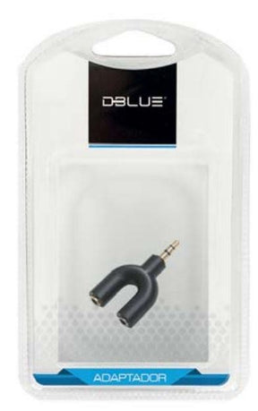 Adaptador Jack 3.5mm con 2 salidas Estéreo de 3.5mm DBG186
