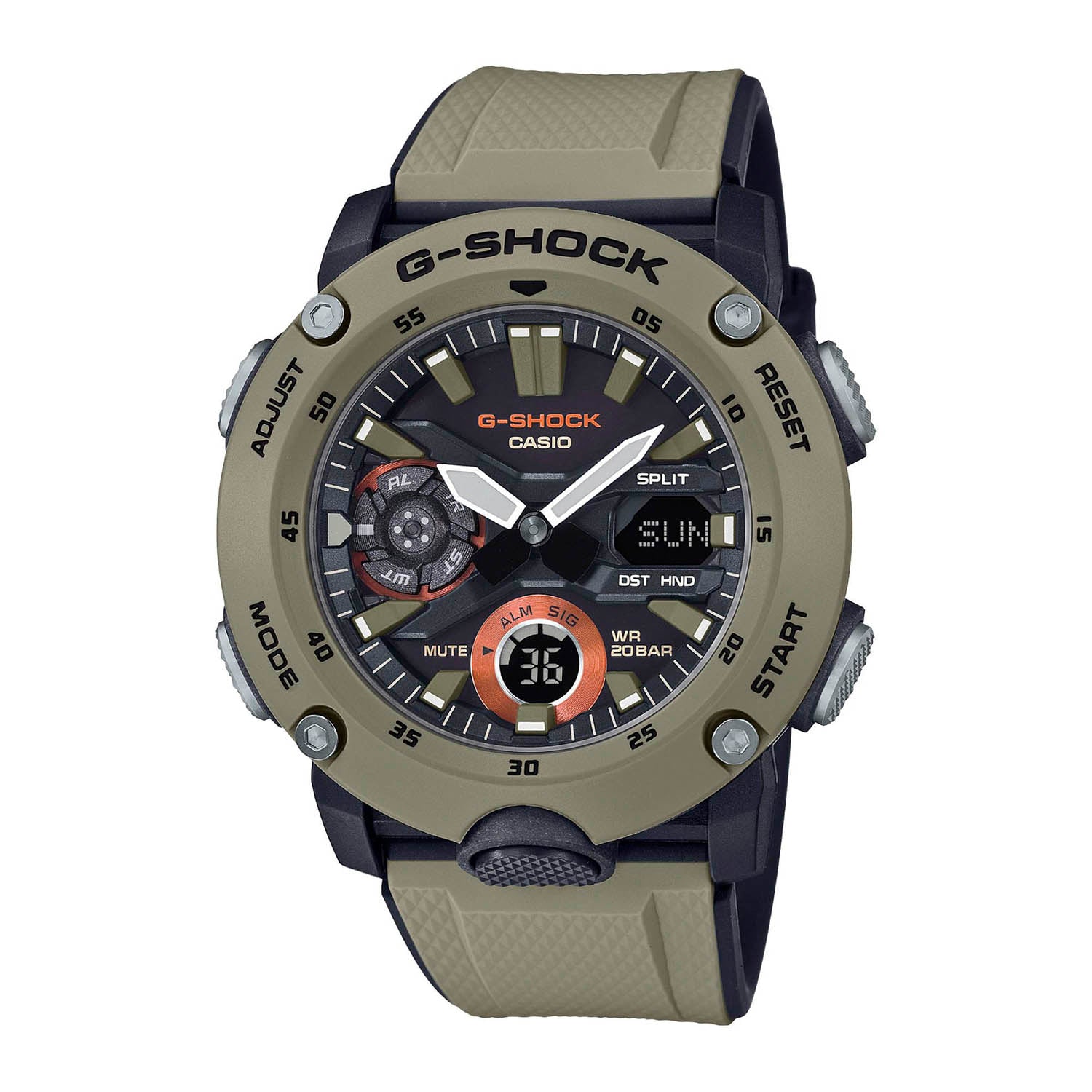 Reloj Hombre G-Shock Ga-2000-5Adr