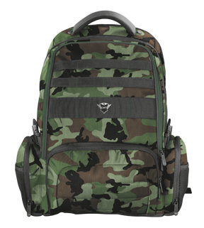 Mochila Gamer Trust Gxt 1250C Xl Kamo Military Reforzada 23868