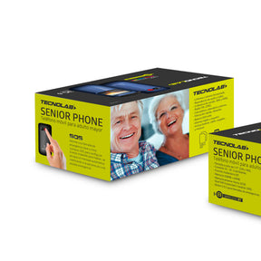 Celular Senior Para Adulto Mayor S.O.S Tecnolab 3G Tl038 Black