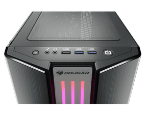 Gabinete Gamer Cougar Gemini S ARGB Vidrio Lateral Templado