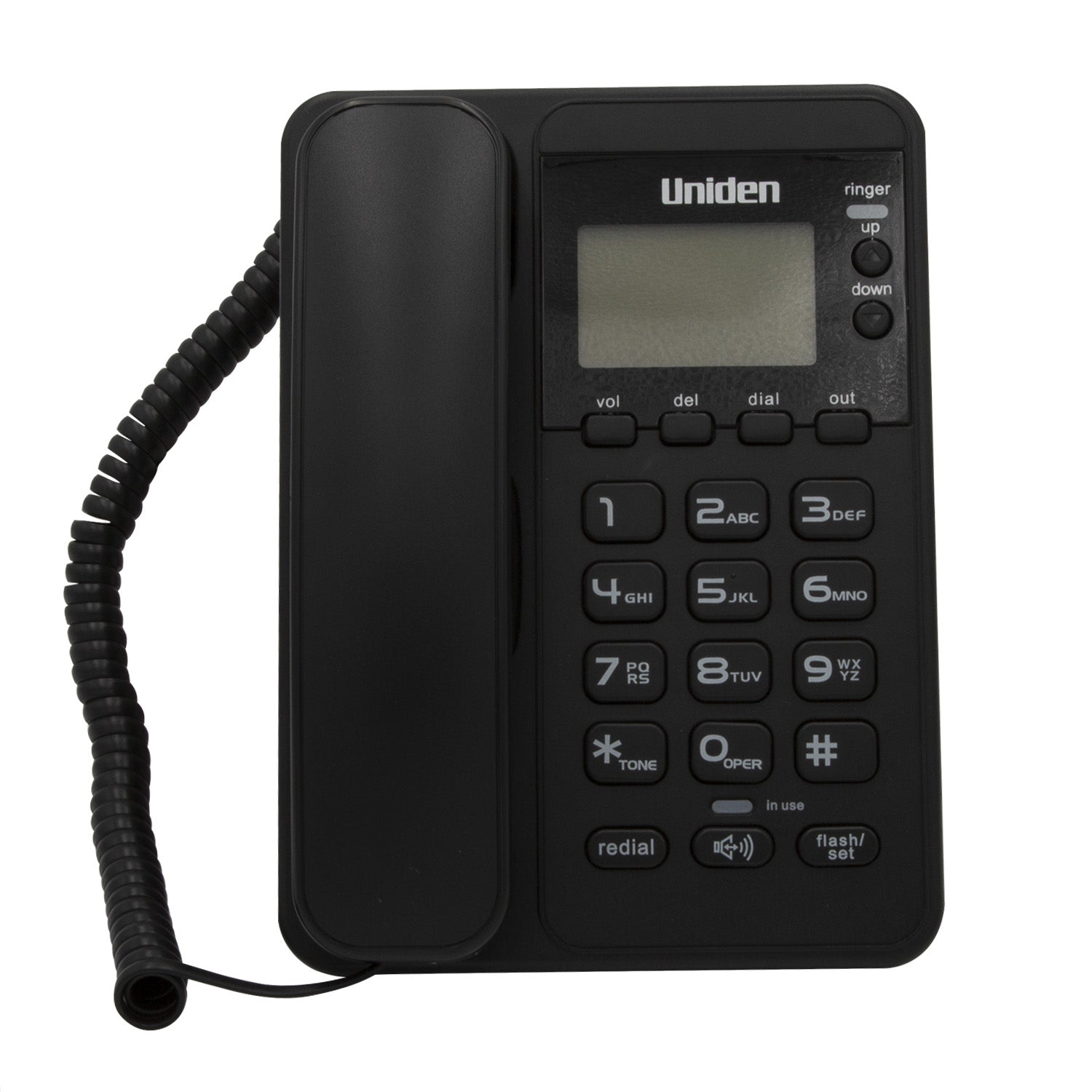 Telefono De Red Fija Sobre Mesa Uniden Con Manos Libre 6404