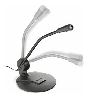 Microfono Trust Primo Jack 3.5mm 1.8m con Base Regulable
