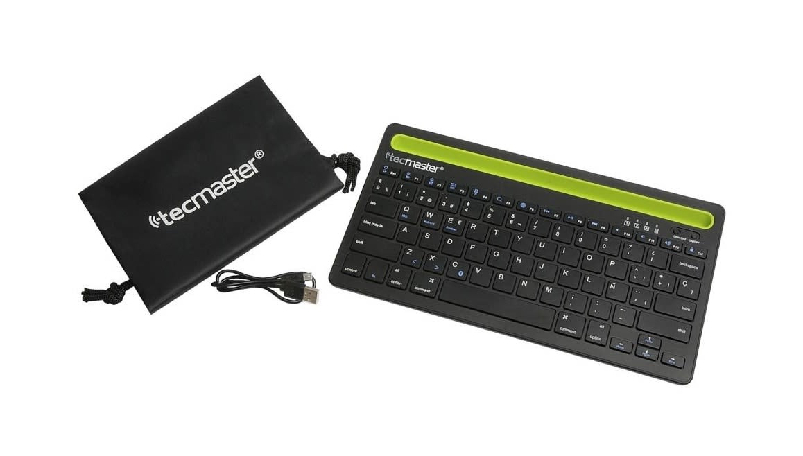 Teclado Inalámbrico Bluetooth Multi Plataformas Recargable