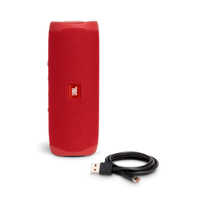 Parlante Jbl Flip 5 Rojo Premium Audio IPX7