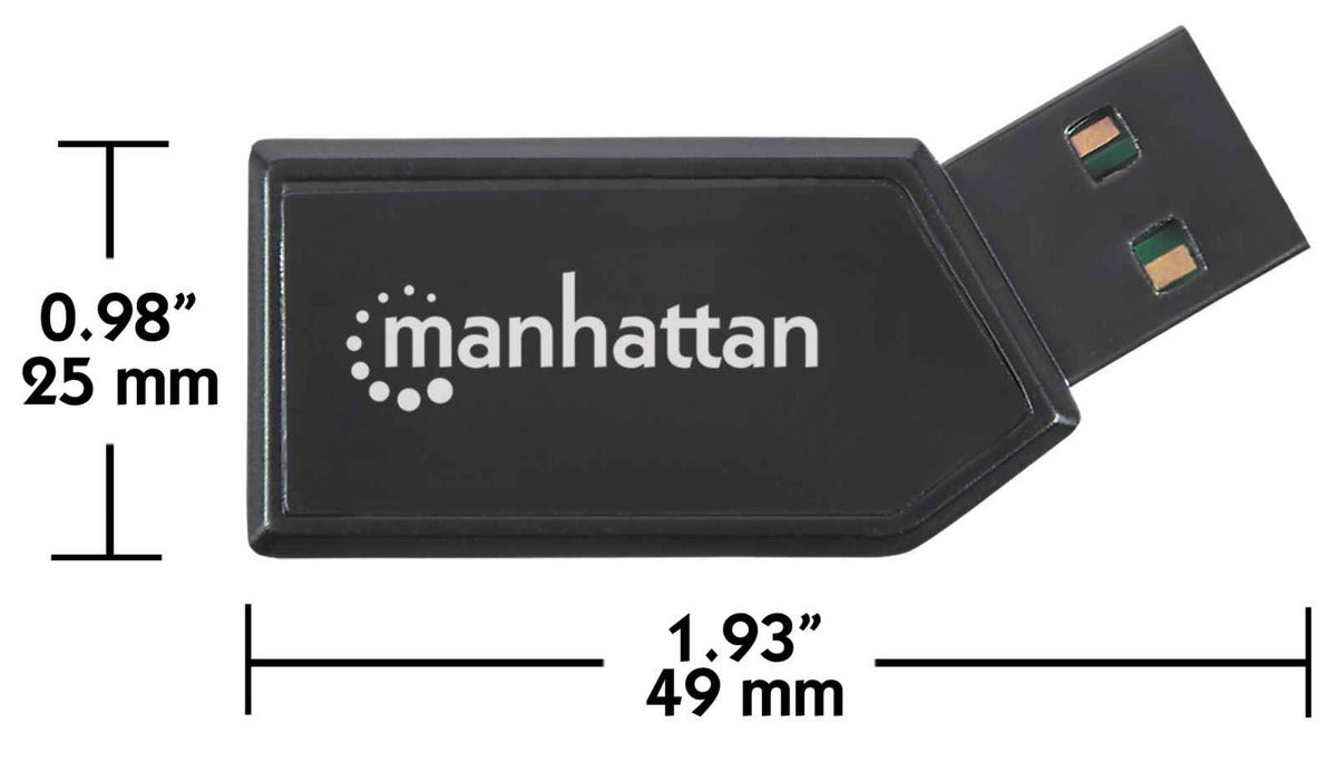 Lector De Memorias SD, Micro SD y MMC  Manhattan 101677