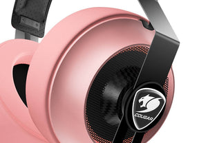 Audifonos Cougar Phontum Essential Rosa 53mm Multiplataforma