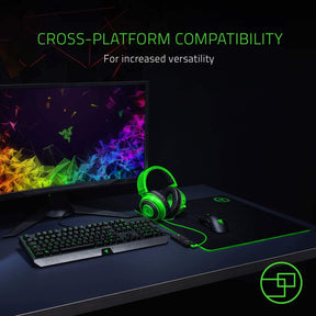 Audifonos Razer Gamer Kraken Green Tournament Edition Usb 7.1