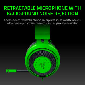 Audifonos Razer Gamer Kraken Green Tournament Edition Usb 7.1