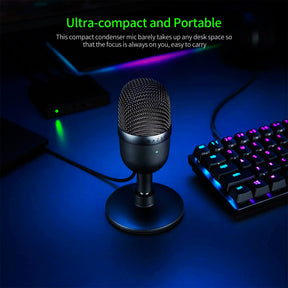 Microfono Razer Seiren Pink Mini Ultra Quart Condensador