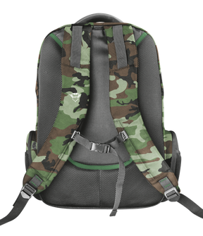 Mochila Gamer Trust Gxt 1250C Xl Kamo Military Reforzada 23868