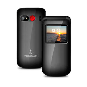 Celular Senior Para Adulto Mayor S.O.S Tecnolab 3G Tl038 Black