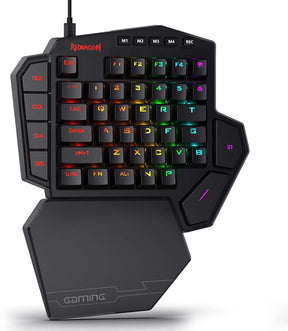 Teclado Redragon Mecánico Para Una Mano RGB Diti K585