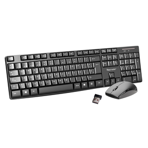Kit Teclado y Mouse Inalambrico Tecmaster Multimedia 100512