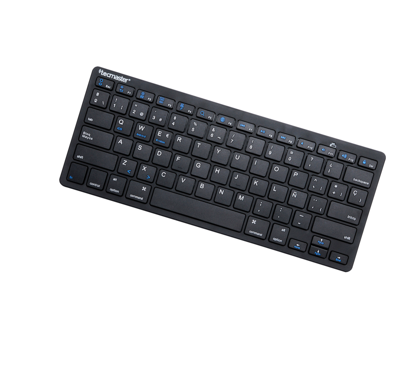 Mini Teclado Inalámbrico Bluetooth Flat Keys Ultra Compacto