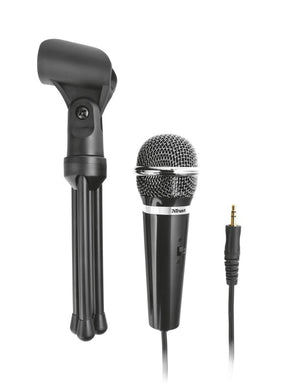 Microfono Trust Starzz con Tripode y conector Jack 3.5mm