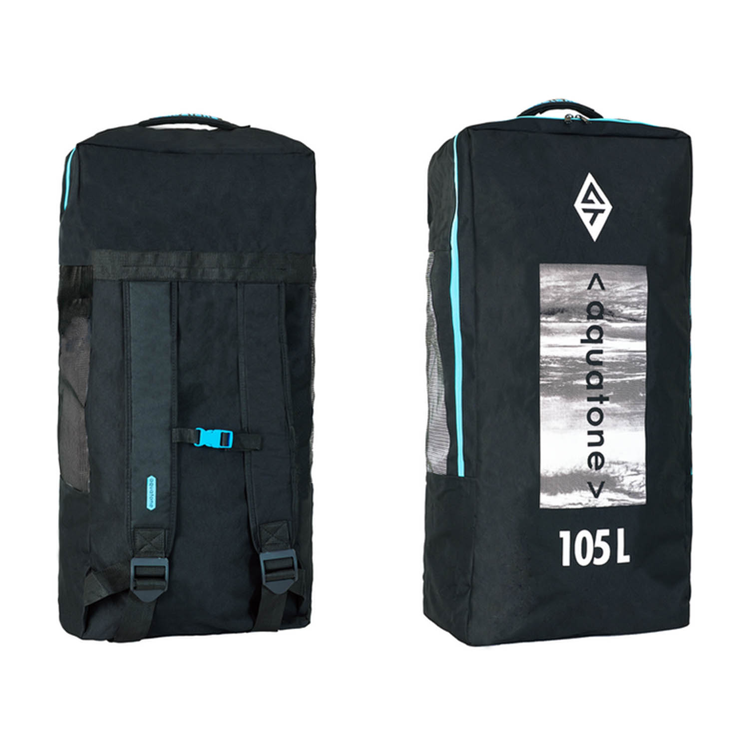 Funda Mochila Stand Up Paddle Aquatone 165L Sup Black