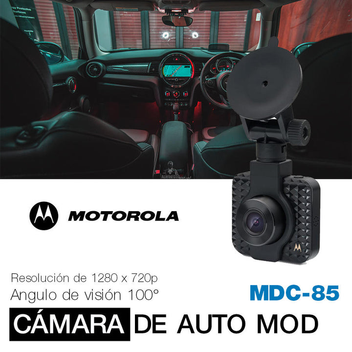 Cámara Para Vehículos Motorola DashCam MDC85 HD Night Vision