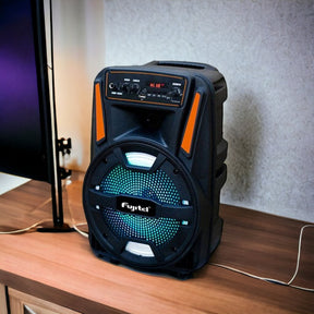 Parlante Karaoke con Micrófono inalámbrico Fujitel BT8L1NEW