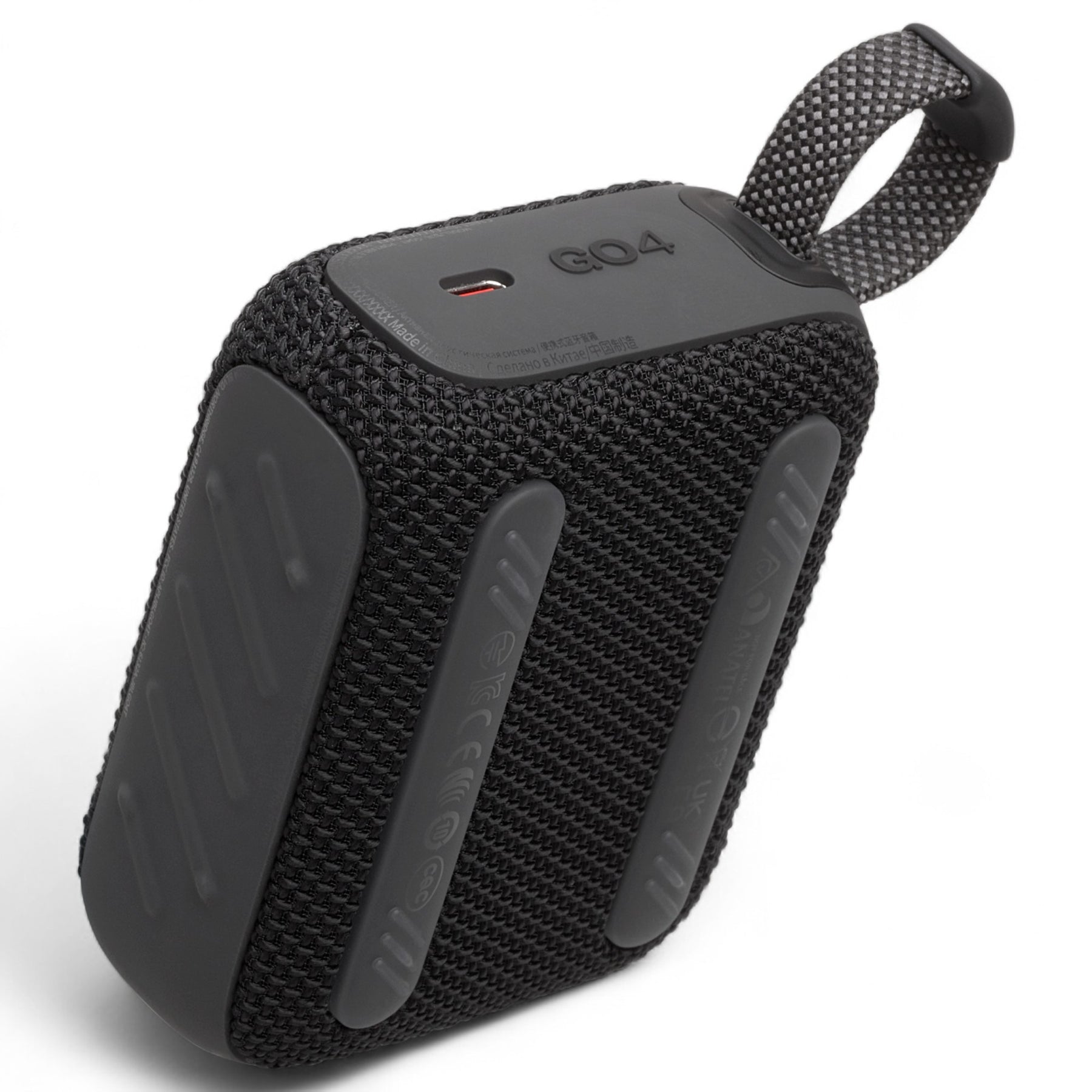 Parlante Portátil JBL GO 4 Black Bluetooth 5 Waterproof IP67