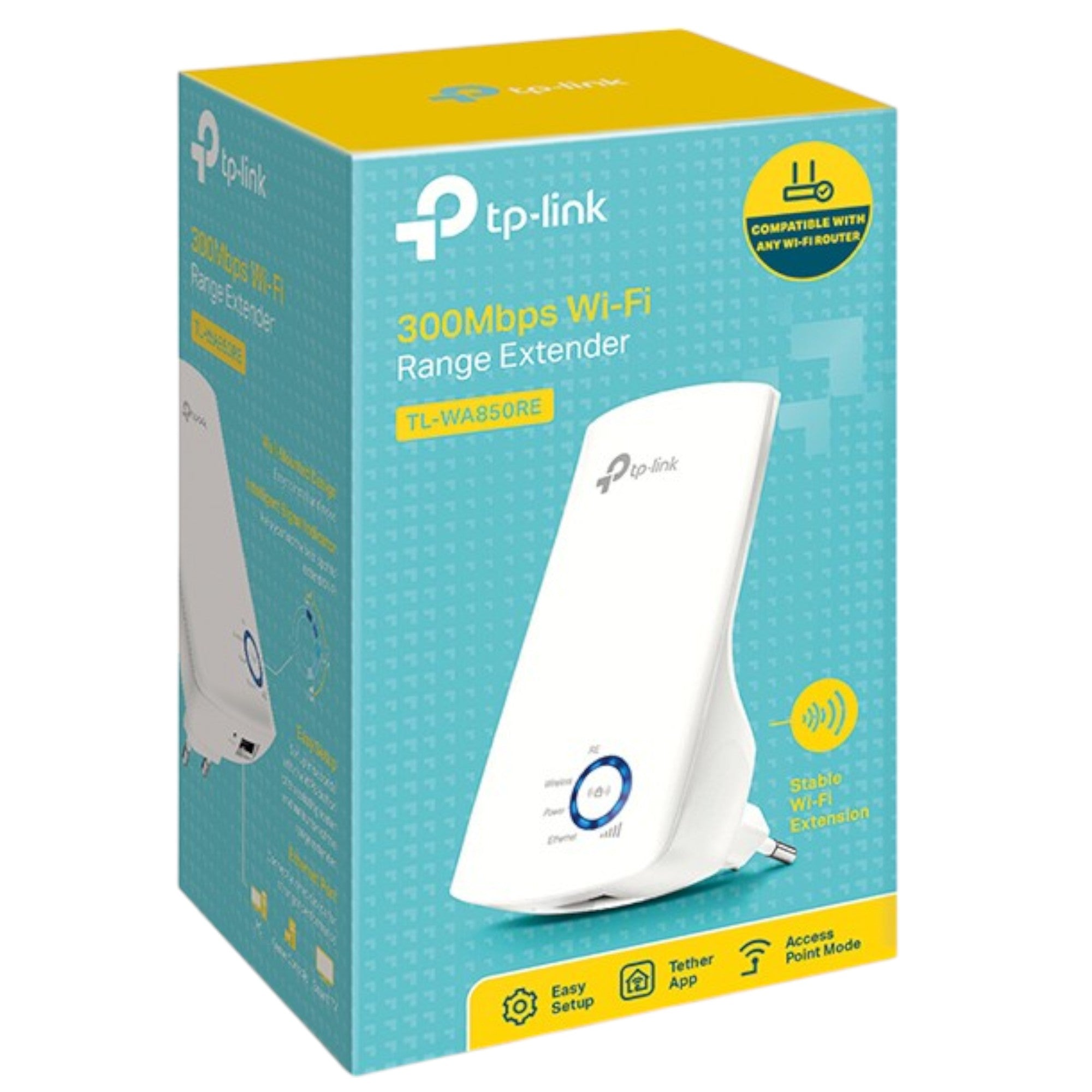 Repetidor Wifi Inalámbrico Tp-Link 300Mbps TL-WA850RE