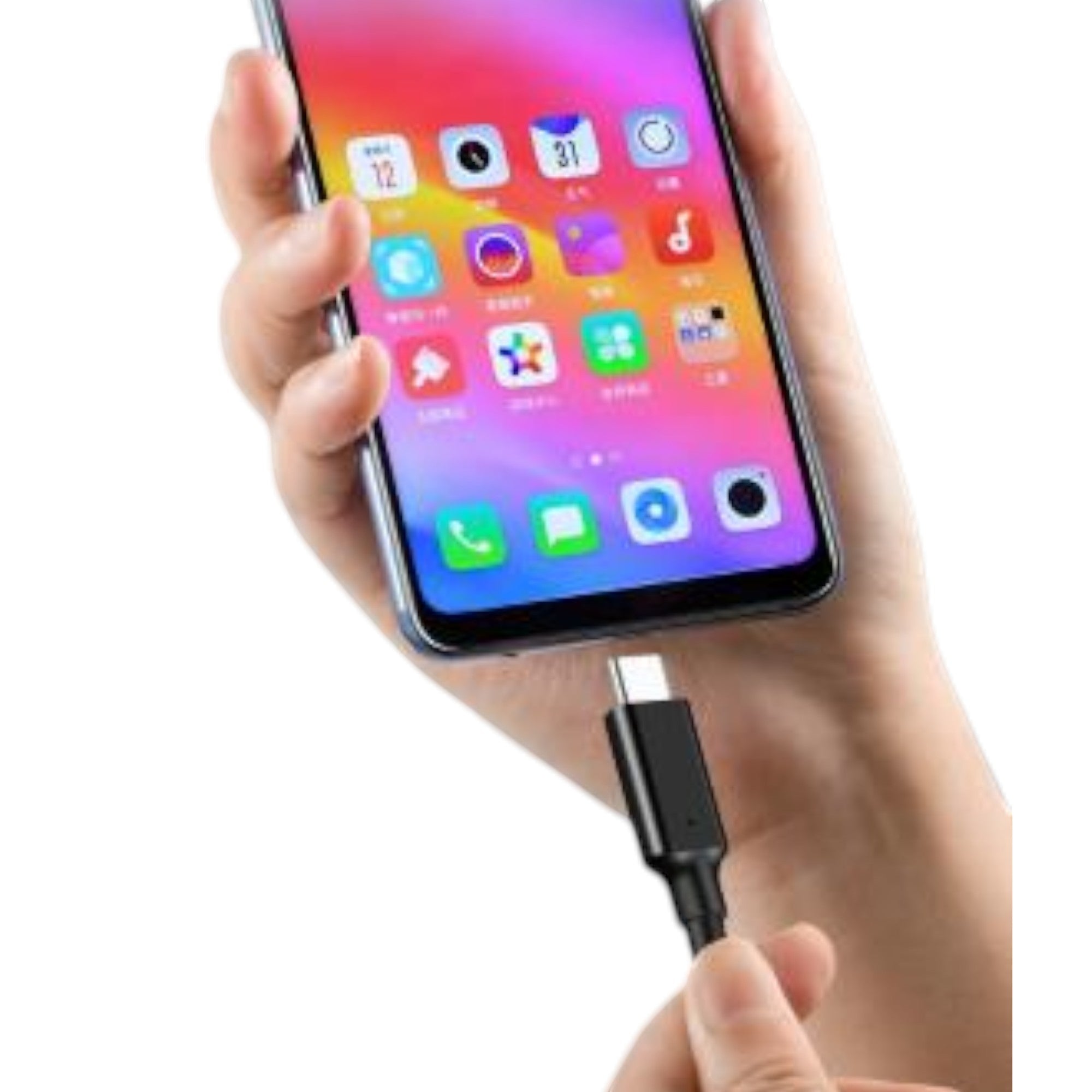 Cable de Datos USB a USB-C 1MT para Android Auto y  CarPlay