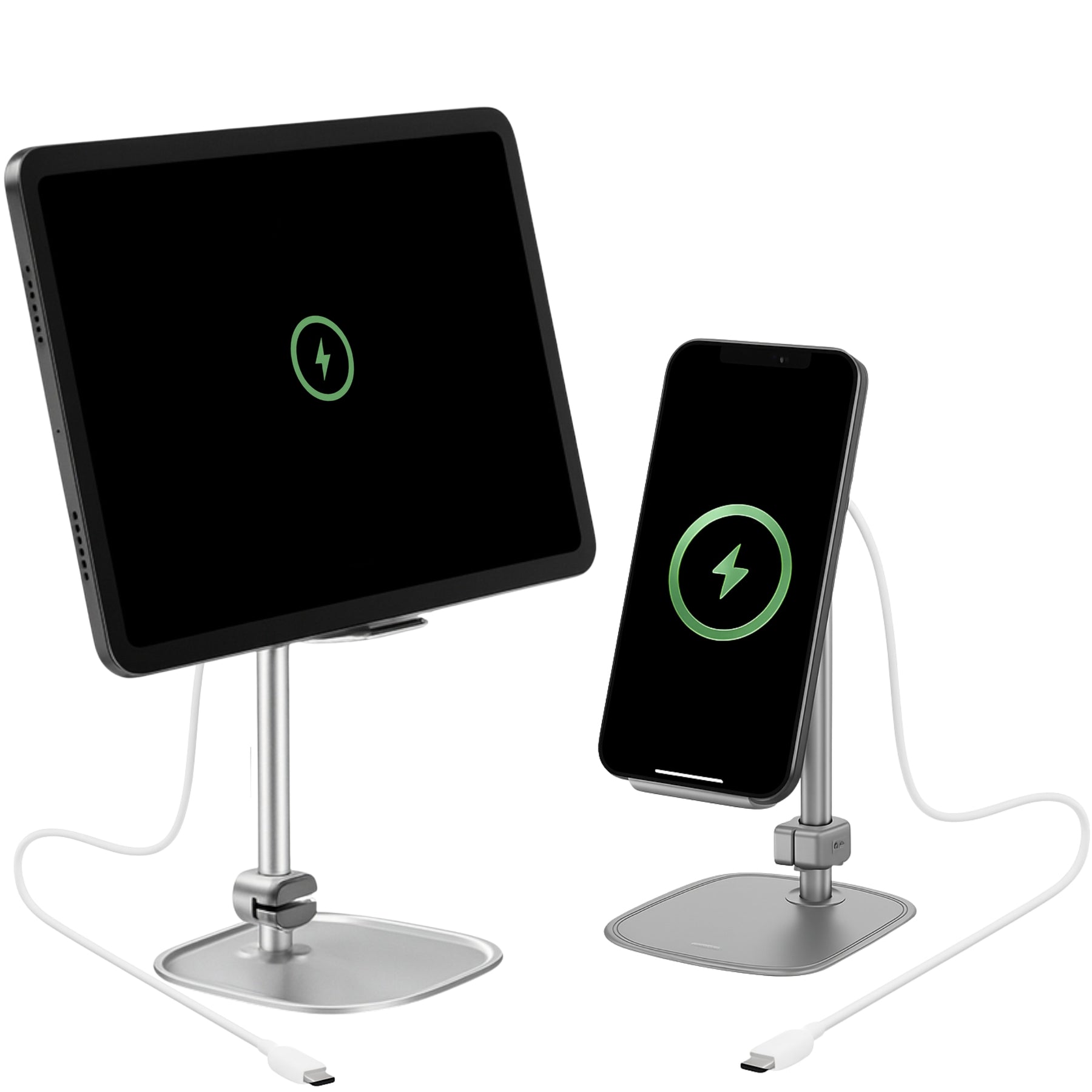 Soporte Smartphone y Tablet Desk con Carga Inalámbrica 15W