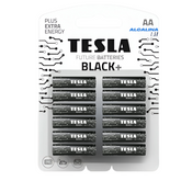 Pack 12 Pilas Tesla Black+ AA T-ES-011 Alcalina High Power