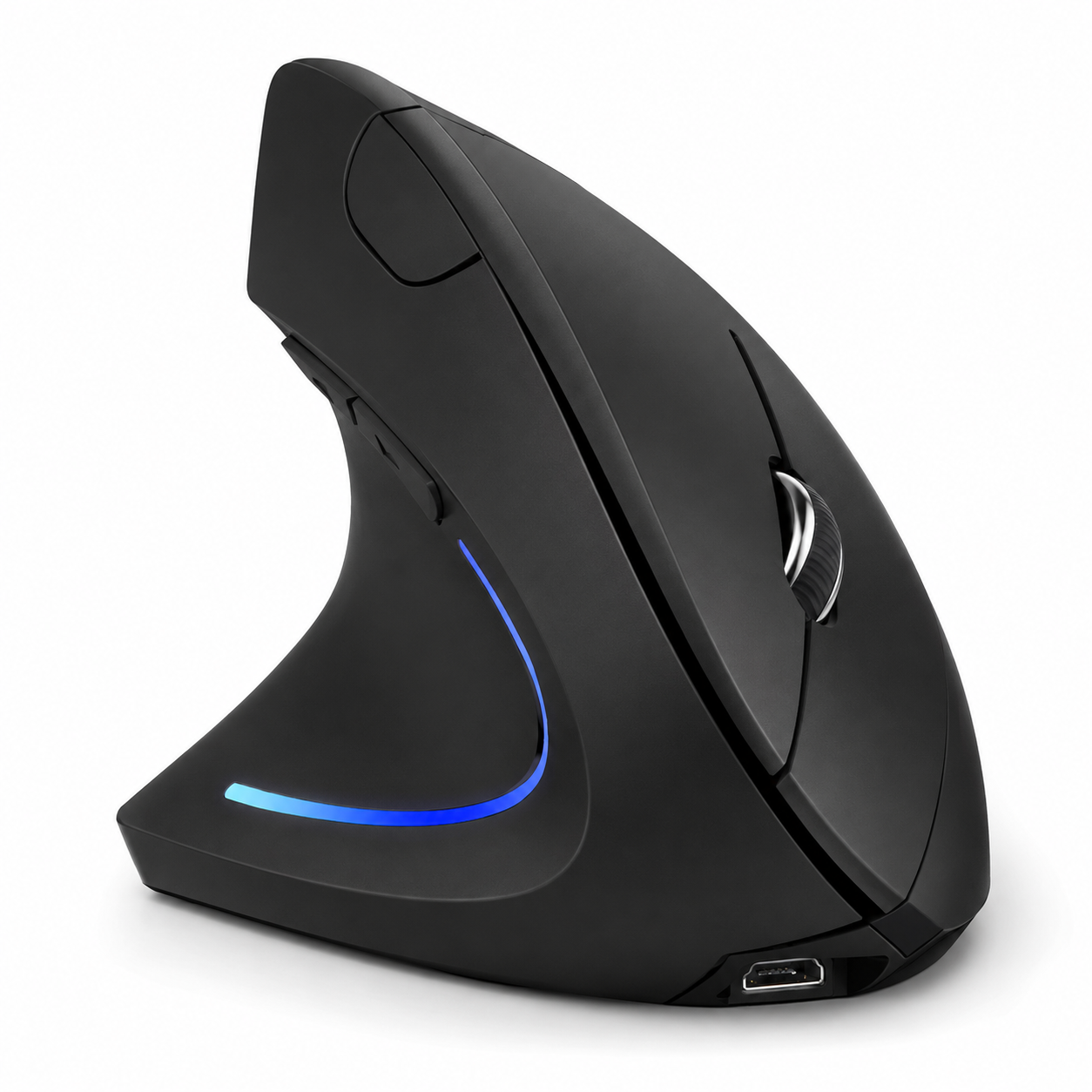 Mouse Vertical Inalámbrico Ergonómico Recargable 2.4 Ghz Pro