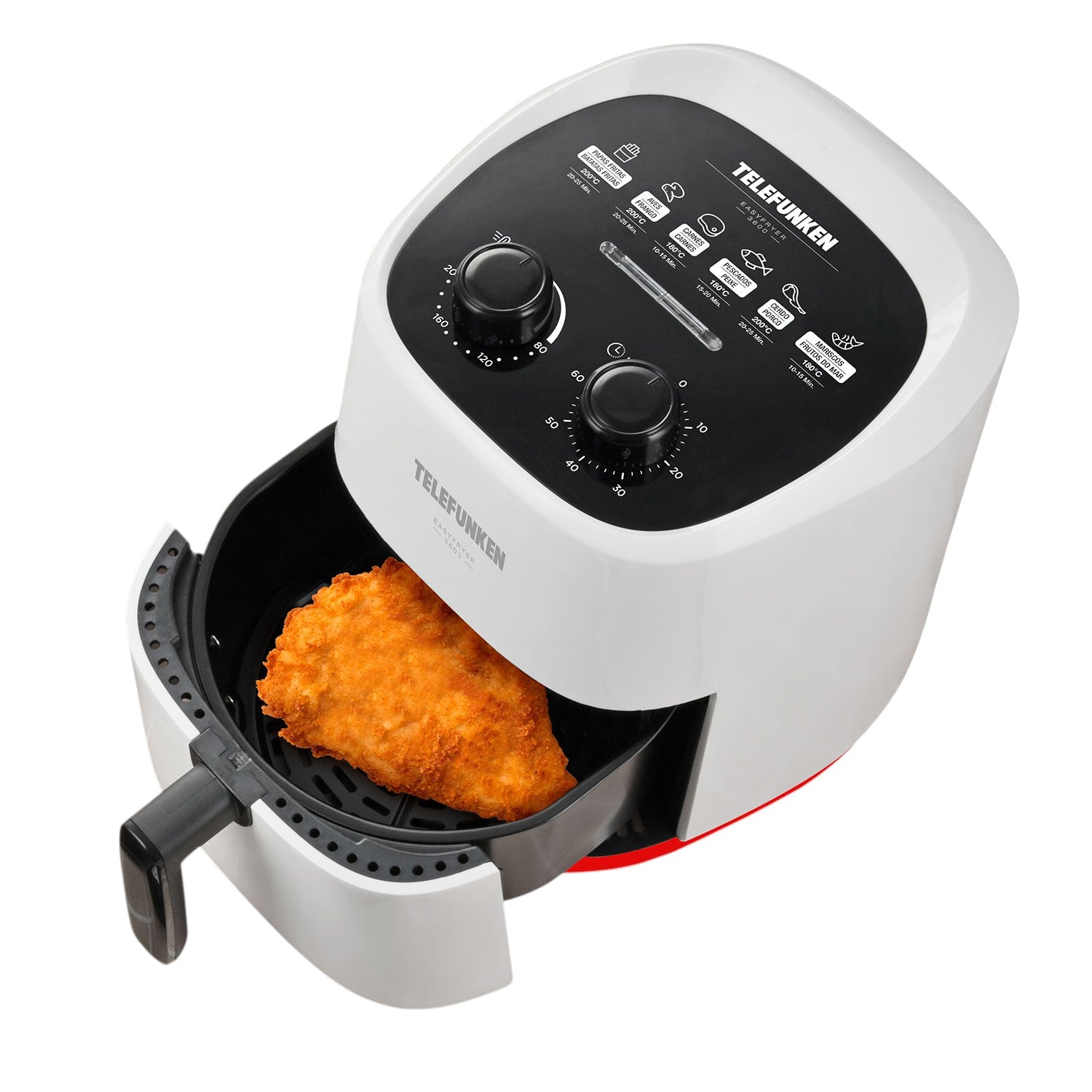 Freidora de Aire  TELEFUNKEN 1400w EasyFryer 3.6 LT 200° Max