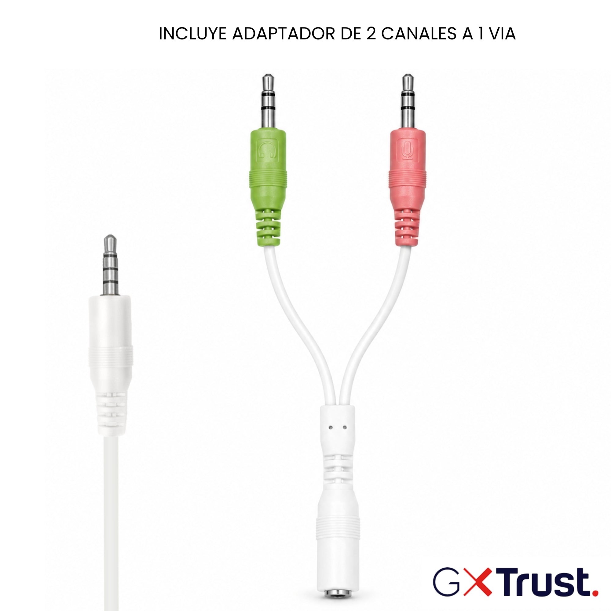 Audifonos Gamer Rosados Trust Radius Gxt 310 Multiplataformas