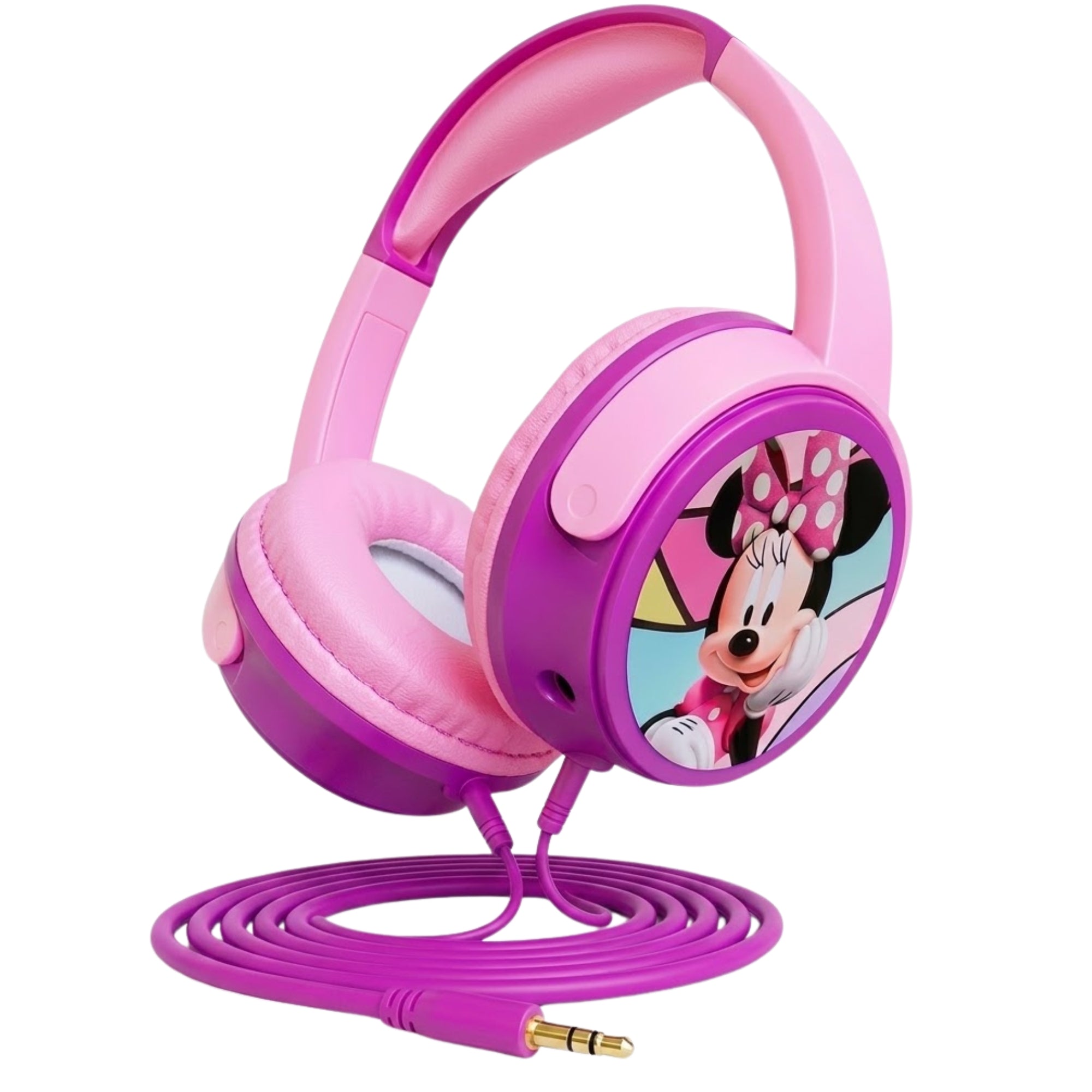 Audífonos Disney Minnie Kids de niñas Micrófono Desmontable
