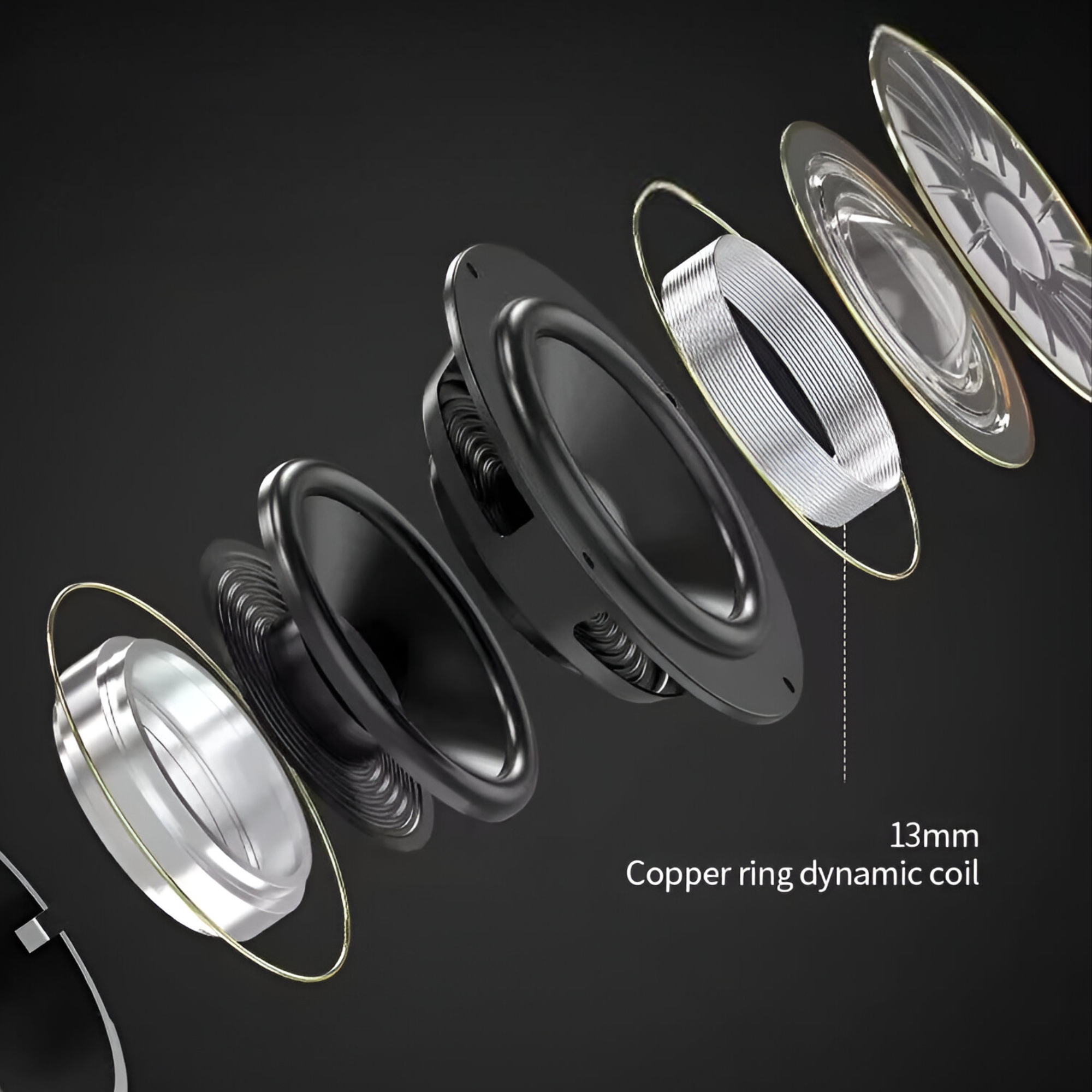 Audífonos In Ear TWS con Display LED Smart Touch FD-T9 + ANC
