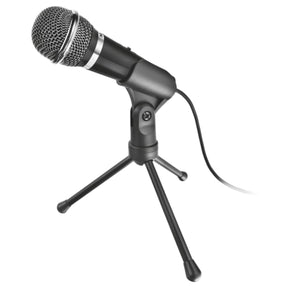 Microfono Trust Starzz con Tripode y conector Jack 3.5mm
