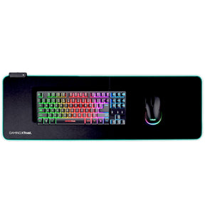 Mouse Pad RGB XXL Trust Gxt 764 Glide 93X30cm Designed For Gaming
