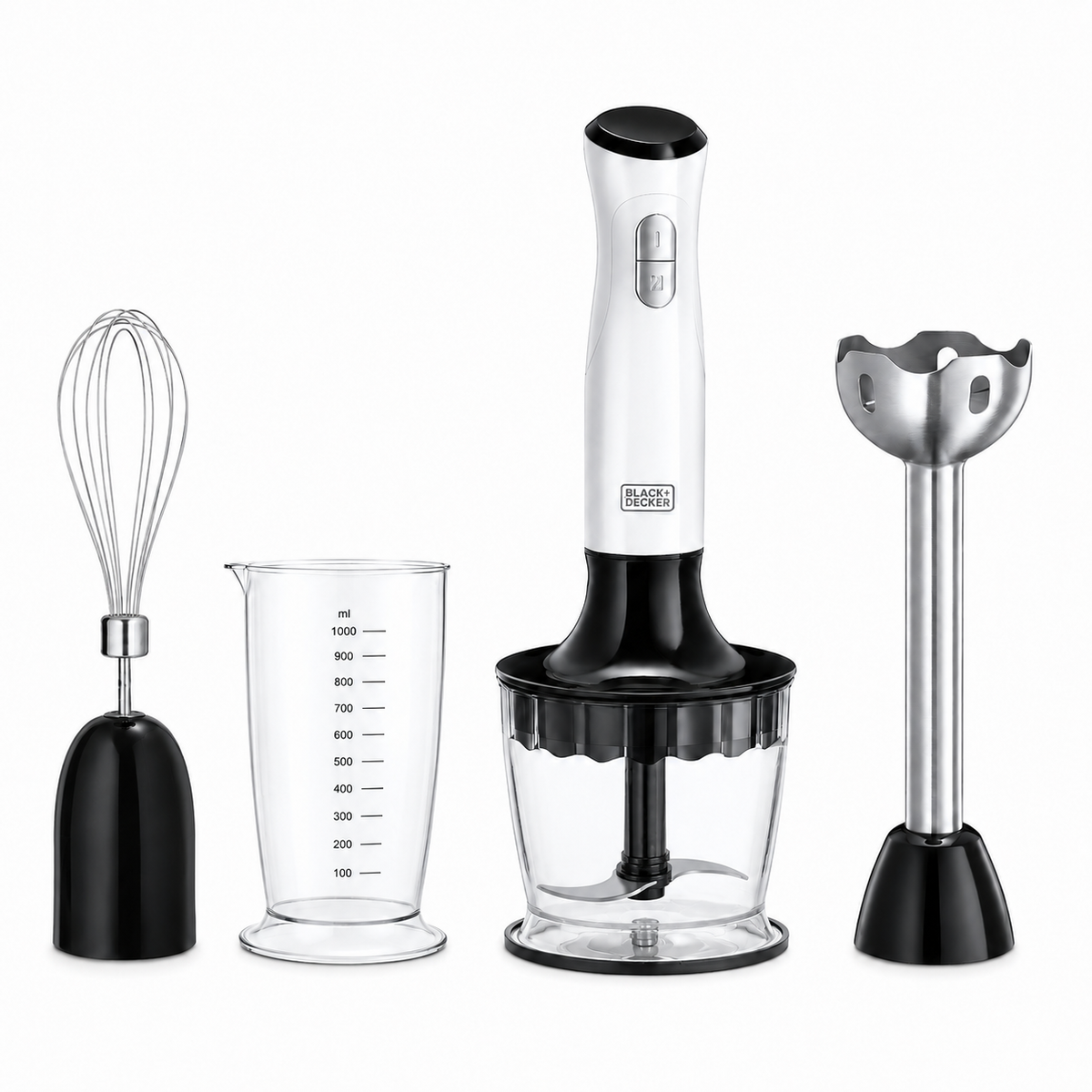 Batidora De Inmersion 3 en 1 Black + Decker 700W HB24710-CL