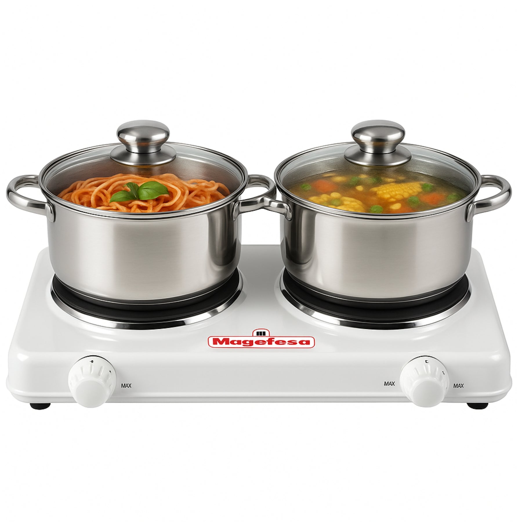 Cocina Eléctrica Multifuncional Magefesa Dual Plate MGF8023