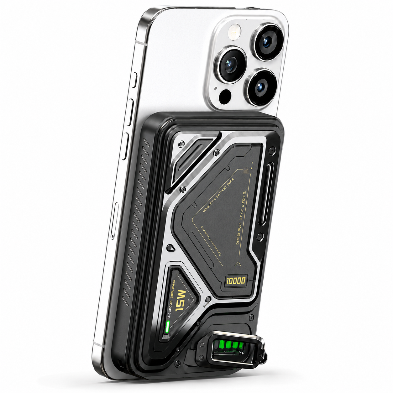Powerbank de Carga Inalámbrica de Inducción 10A Carga Rápida