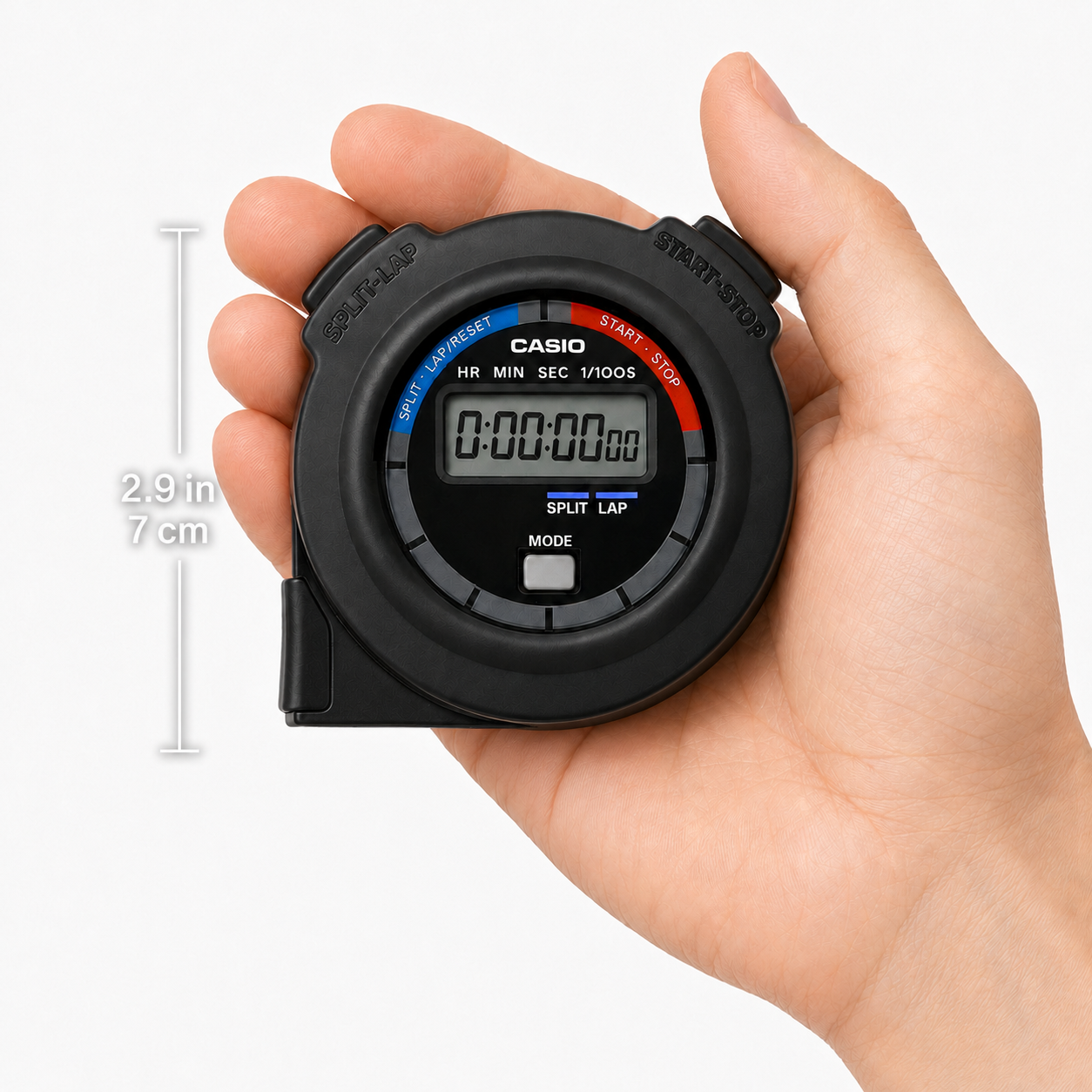 Cronometro Deportivo Profesional Casio HS-3V-1BRDT