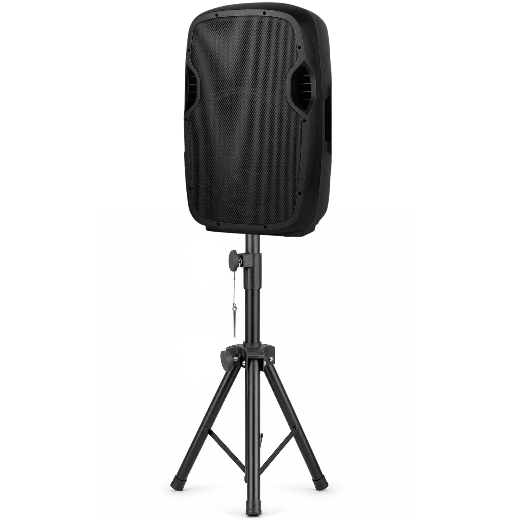Tripode  Profesional para Parlantes de Acero Reforzado Multiusos Black Edition