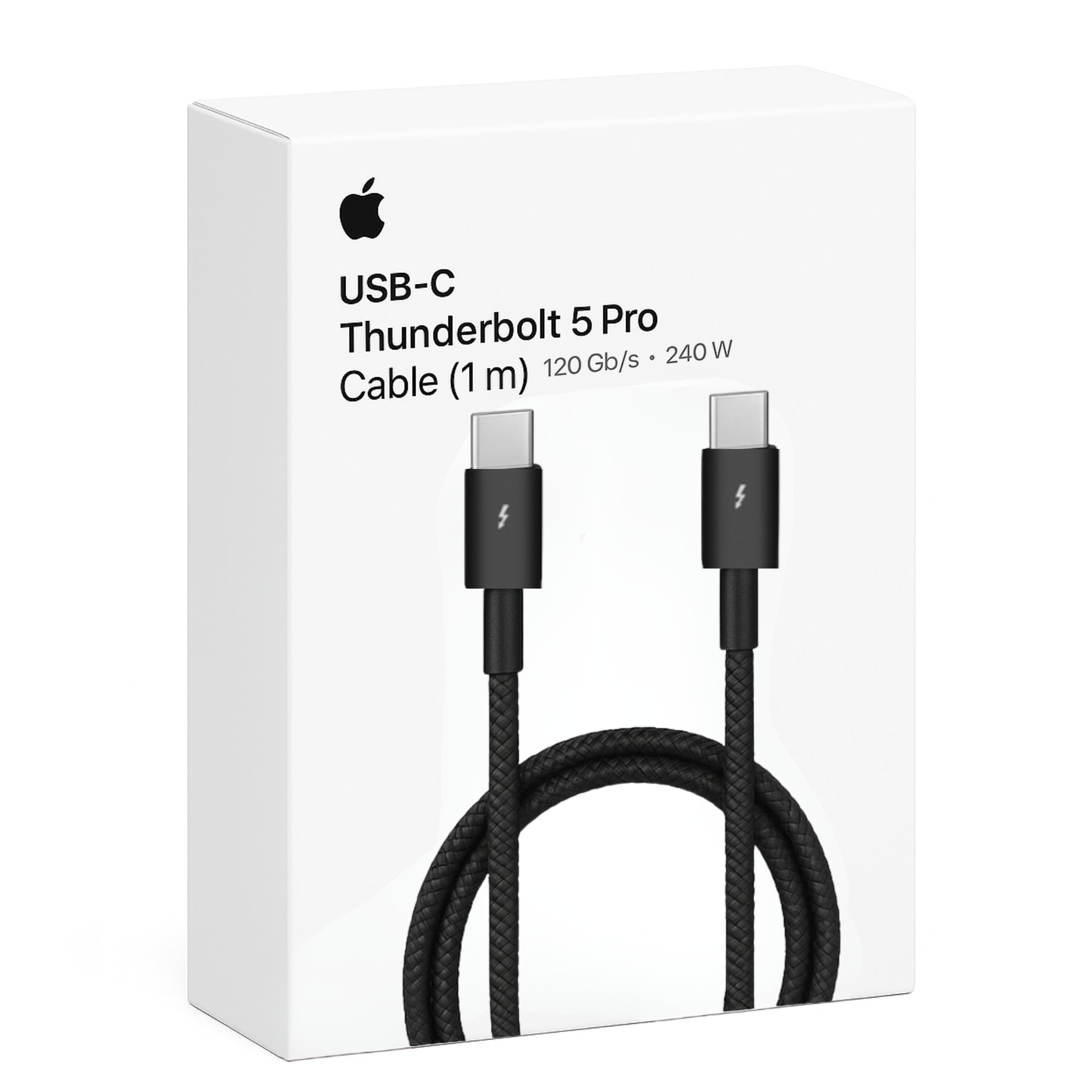 Cable Thunderbolt 5 Pro USB‑C 240W / 120 Gbs/  1MT