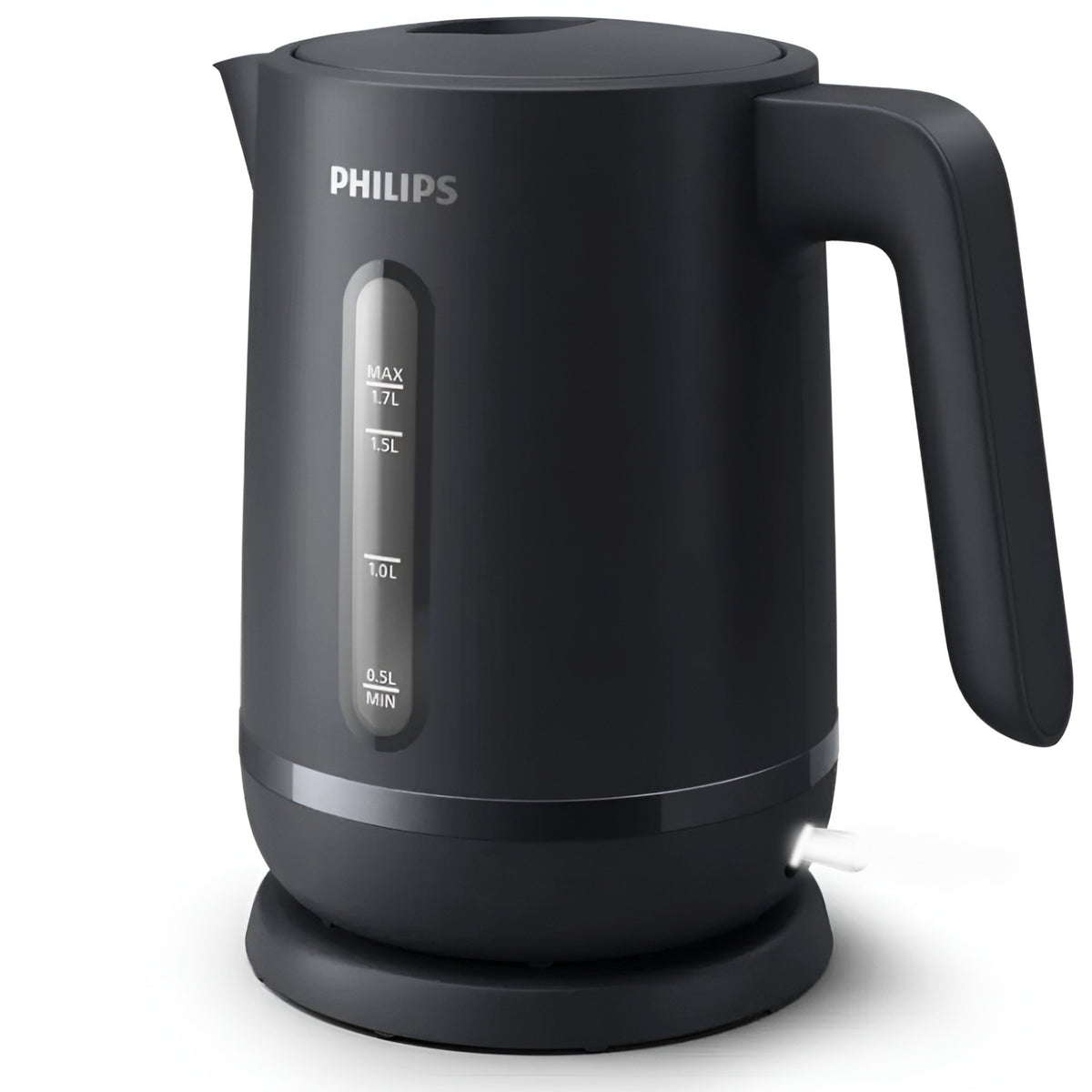 Hervidor Philips 1.7 Litros con Base Giratoria de 360° Black