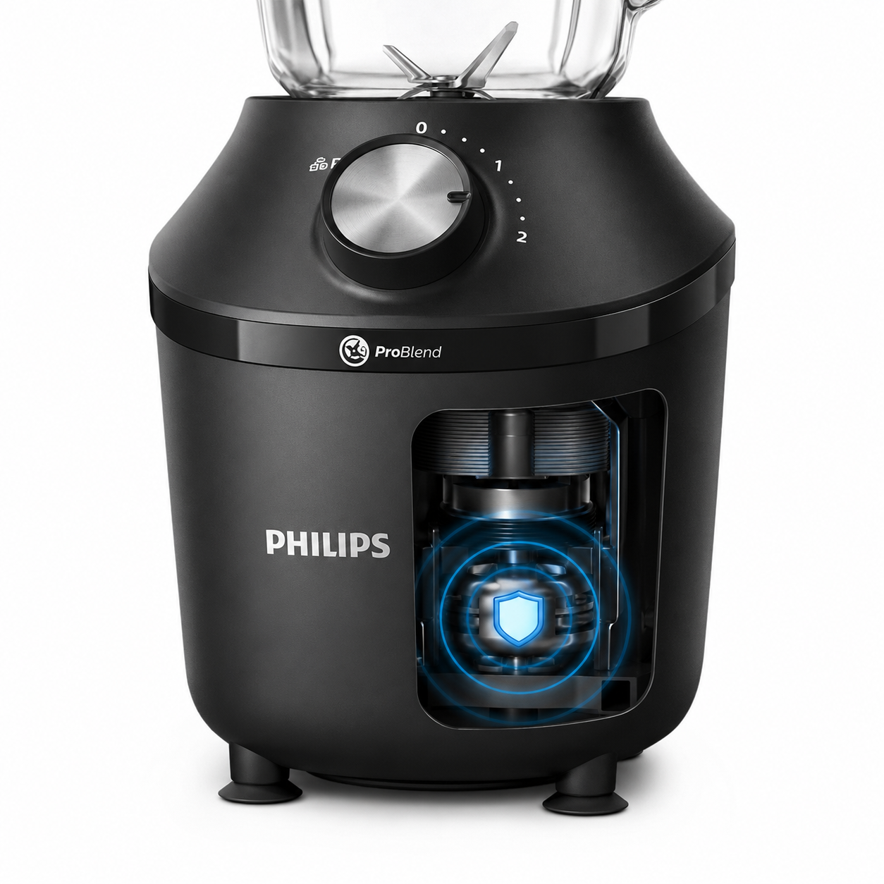 Licuadora Philips 600W con Jarra de Vidrio Problend