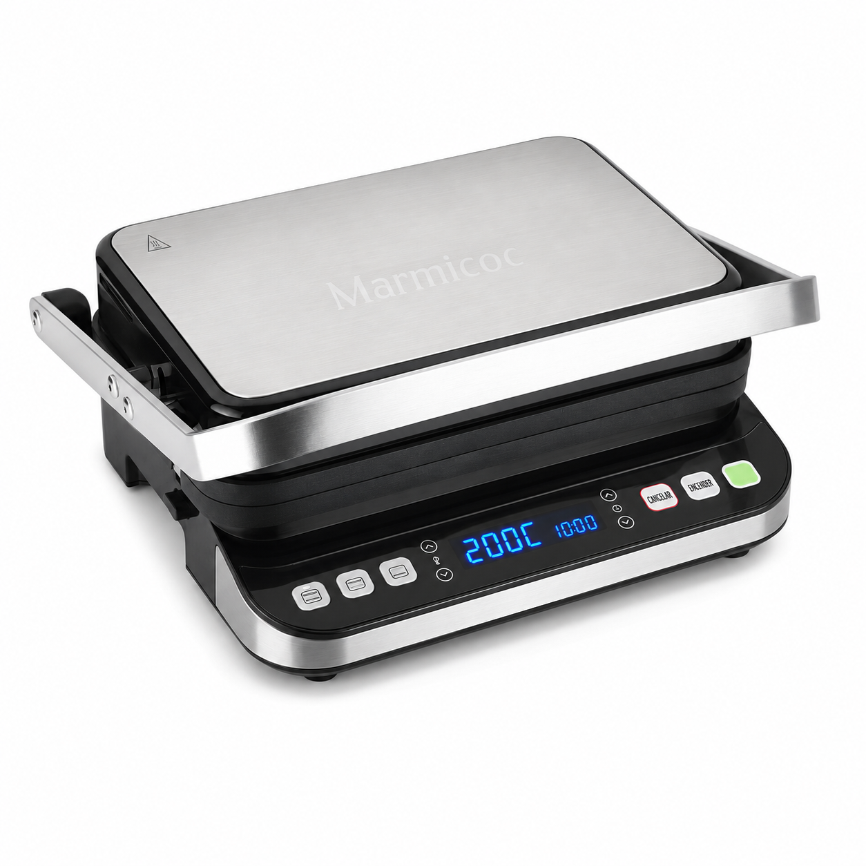 Panini Grill Profesional Marmicoc 4610 INOX Display Digital